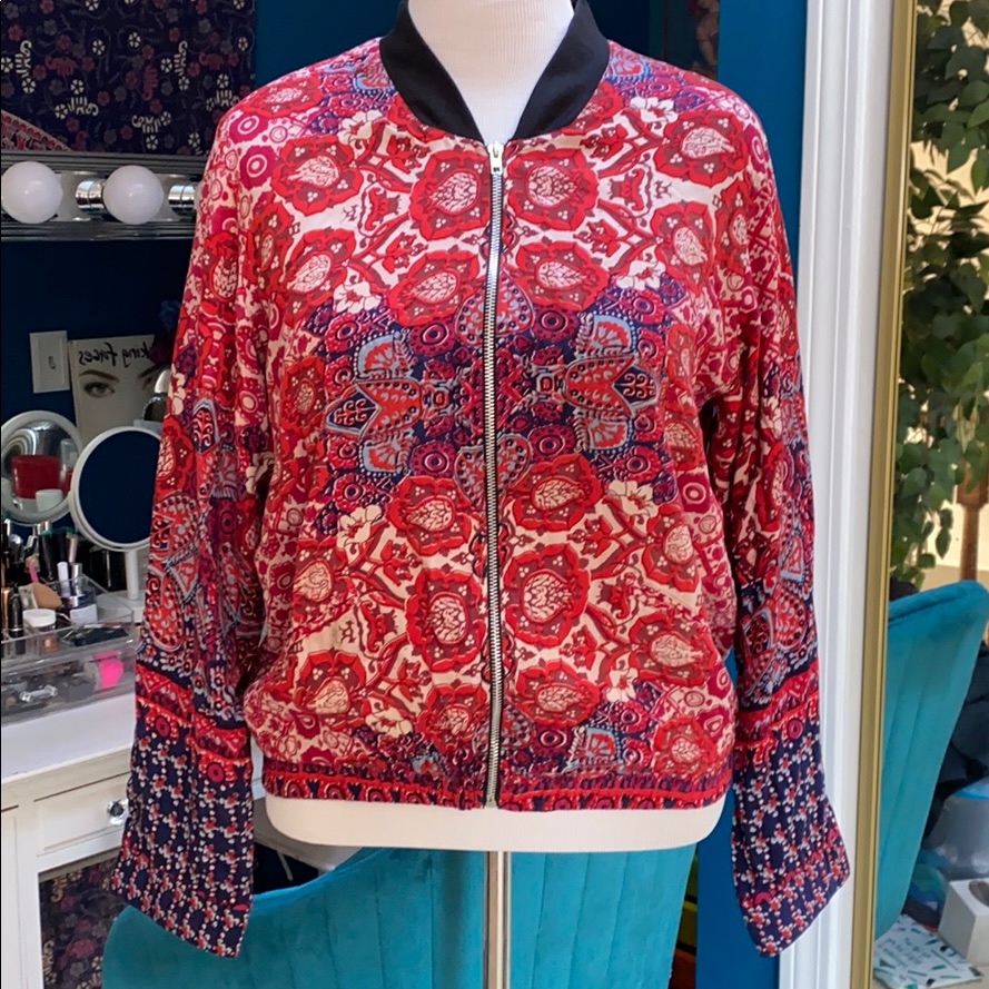 Boho Bomber Type Jacket
